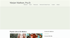 Desktop Screenshot of marjanmadison.com